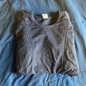 The 'KENNEDY' Seamless Long Sleeve| TKEQ | Denim